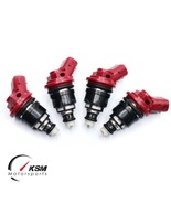 4 X 1200cc Lateral Alimentación Combustible Inyectores Para Subaru Wrx S... - €200,23 EUR