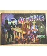 Memphis Tennessee Postcard Graceland Beale Street BB King Blues - $3.46