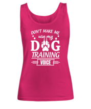 Dogs TankTop Dog Training Voice Heliconia-W-TT  - £15.72 GBP