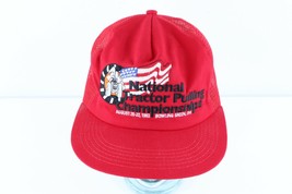 Vtg 90s 1993 National Tractor Pulling Championships Spell Out Trucker Hat USA - $44.50