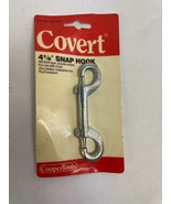Covert Snap Hook 4 1/8&quot; 162 Bolt Type Double Ended Zinc Plated Malleable... - $14.91 CAD