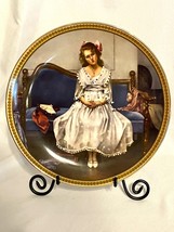 Vintage Norman Rockwell Waiting at the Dance Collectible Plate No 14195 6 - £15.84 GBP