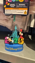 Walt Disney World 2025 Mickey and Minnie Mouse Figurine Ornament NEW - $39.90