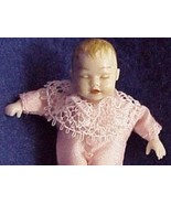 Baby Doll Dressed HOXB054 Heidi Ott Pink Silk 1-pc Sleeping Dollhouse Mi... - £29.10 GBP
