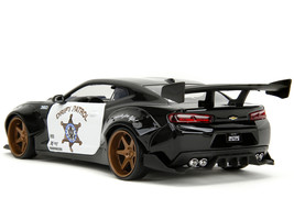 2016 Chevrolet Camaro Widebody Black and White &quot;Drift Patrol&quot; &quot;Wide Body&quot; Series - £34.00 GBP