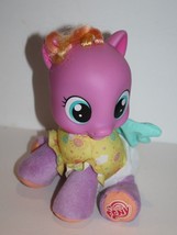 My Little Pony So Soft Newborn Sunny Daze 2010 Hasbro Talking Plush Plastic Head - $12.60