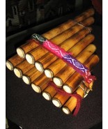 Original peruvian Pan-Pipe,flute,Zampona,Bamboo - £27.97 GBP