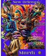 Mardi gras 3d 2025 Poster hand signed by the artist   Jaye Metcalfe - $2,349.68 MXN