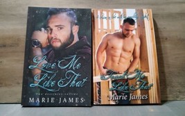 Marie James Love Me Like That 2 Book Series Teach Me Like That Double Signed PB - £29.63 GBP