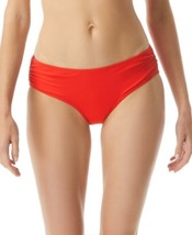 Michael Kors Womens Solids Side Shirred Bikini Bottom - £15.38 GBP