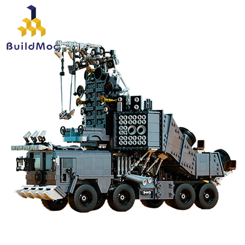 Buildmoc Technical Truck Dodged Station Wagon from Movie Mad-Max 4 Fury-Roads - £175.04 GBP