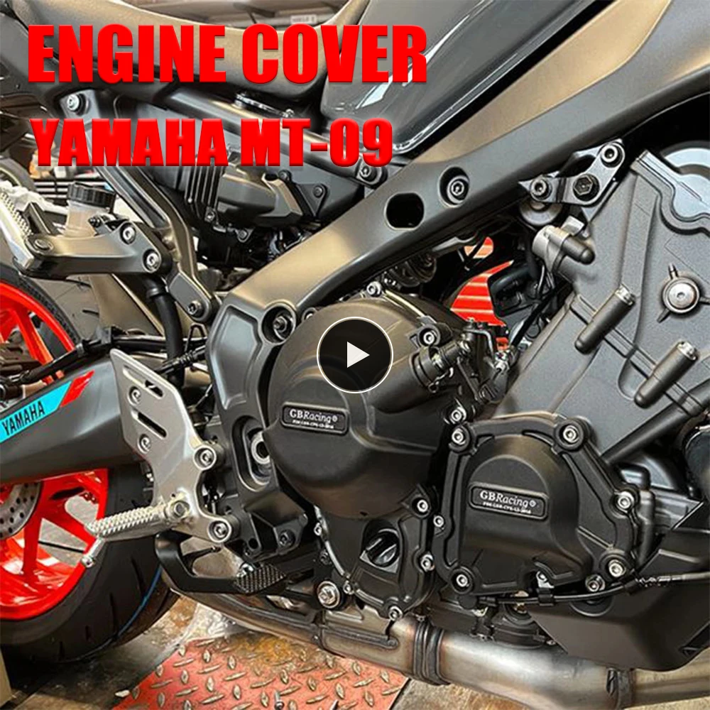 Motorcycles Engine Protection Cover For GB Racing For YAMAHA MT-09 2021 ... - $41.58+