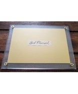 Bob Meusel (d. 1977) Signed Autographed Vintage Signature in Heavy Screw... - £39.31 GBP