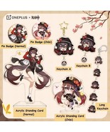 Genshin Impact x OnePlus ~ Stehkarte aus Acryl + Anstecknadel +... - $9.40+