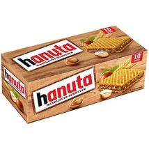 Ferrero HANUTA hazelnut wafer bars 200g- Made in Germany -FREE SHIPPING - £10.98 GBP