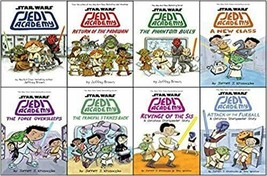 Star Wars Jedi Academy Series Set of 8 Book Return of the Padawan Phantom Bully - £101.63 GBP