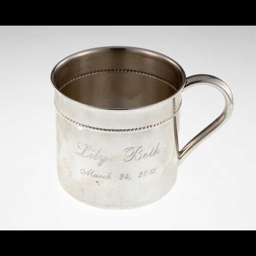 Reed &amp; Barton Sterling Silver Baby Cup X175 - $98.99
