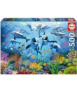 NEW Educa Jigsaw Puzzle 500 Pieces 19901 Party under the sea - $20.27