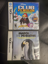 Lot Of 2 :Nintendo Ds Club Penguin Elite Force +March Of Penguins Cib Complete - £5.53 GBP