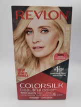 Revlon Colorsilk 04Ultra Light Natural Blonde 100%Gray Coverage With Keratin New - £9.09 GBP