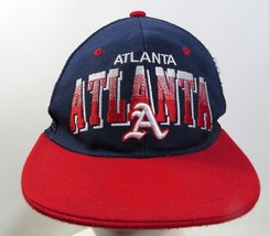 Vintage Leader of the Game Atlanta Snapback Cap Hat - £15.00 GBP