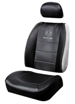 Car Truck Suv Seat Covers Set For Ram Front Sideless Black Universal Size Pair - £49.10 GBP