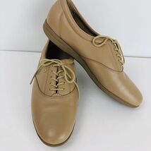 Easy Spirit Anti Gravity Beige Leather Motion9 Lace Up Walking Shoes 10 ... - $29.99
