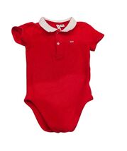 Jack And Janie 12/18 Months One Piece Polo With Flag Mint Condition - $13.84