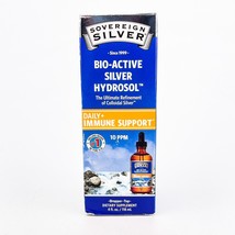 Sovereign Silver Bio Active Silver Hydrosol Immune Support Drops 4oz BB01/25 - £14.31 GBP