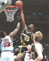 Dale Davis signed Indiana Pacers basketball 8x10 Photo COA autographed. - £63.30 GBP