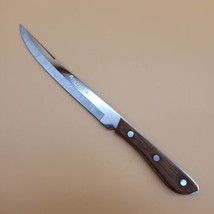 Caesars Utility Knife 6 inch Blade Japan Stainless Steel Wood Handle Ful... - $11.97
