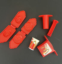 Vintage 2002 McDonalds Play-Doh Red Happy Meal Set image 2