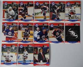 1990-91 Pro Set Series 2 Winnipeg Jets Team Set of 13 Hockey Cards - £1.39 GBP
