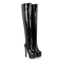 Sexy Over the Knee Boots Women Platform Fashion Long Winter Boot High Heels Thig - £68.64 GBP