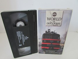 ABC WORLD OF DISCOVERY RED EXPRESS TRANS SIBERIAN RAILROAD VHS VIDEO TAP... - $3.52