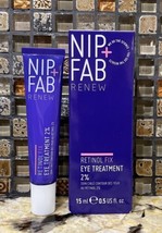 NIP+FAB Retinol Fix Eye Treatment 15ml. 0.5 fl oz Full Size New in Box - £11.76 GBP