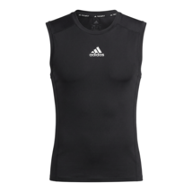 adidas Techfit Compression Arm Sleeve Men Training Tank AsiaFit NWT JE6694 - $39.51