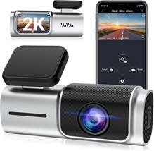 Front Dash Camera for Cars 2K 2560P Dash Cam 1.47&#39;&#39; IPS Screen Car Camera Built  - £40.46 GBP