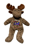 Arctic Circle Alaska Beanbag Moose Plush Stuffed Animal Brown Anchorage - $11.78