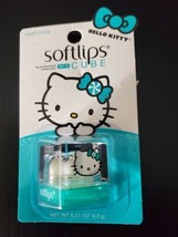 Hello Kitty Softlips Cube Lip Balm Fresh Mint, SPF 15 BBD 072018 - £7.43 GBP