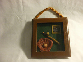 Rustic Baseball Frame Wooden Rustic Home Decoration - £9.50 GBP