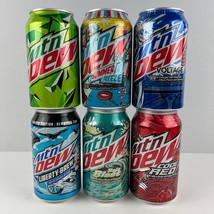 Mountain Dew Brand Special Flavors 12oz Empty Can Collection (You PICK) - $3.97+