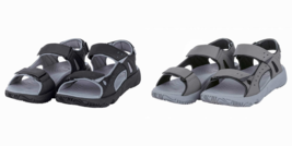 Hurley Men&#39;s Strap Sandals - GRAY BLACK Colors Select Size: 8-13 FAST SH... - $25.00