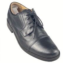 CHAPS Shoes Dress Derby Oxford Black Leather Men&#39;s Size 11W - £21.70 GBP