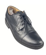 CHAPS Shoes Dress Derby Oxford Black Leather Men&#39;s Size 11W - £21.23 GBP