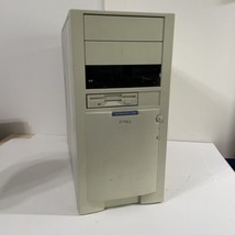Vintage Computer Case Dell Optiplex Retro Battle stations Beige 17x16x7 ... - $75.24
