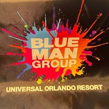 Universal Studios Blue Man Group Drawstring Bag Backpack Orlando Souveni... - £18.18 GBP