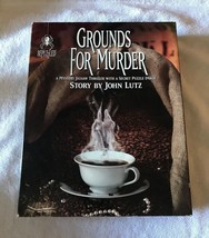 GROUNDS FOR MURDER Mystery Jigsaw Puzzle - $10.05