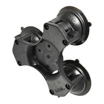 RAM Mount Recessed Triple Suction Mount AMPS Base Without Ball RAP-365-2... - $78.82