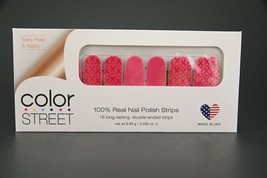 Pink Ribbon Color Street Nail Strips 2017 Reitred - £11.31 GBP